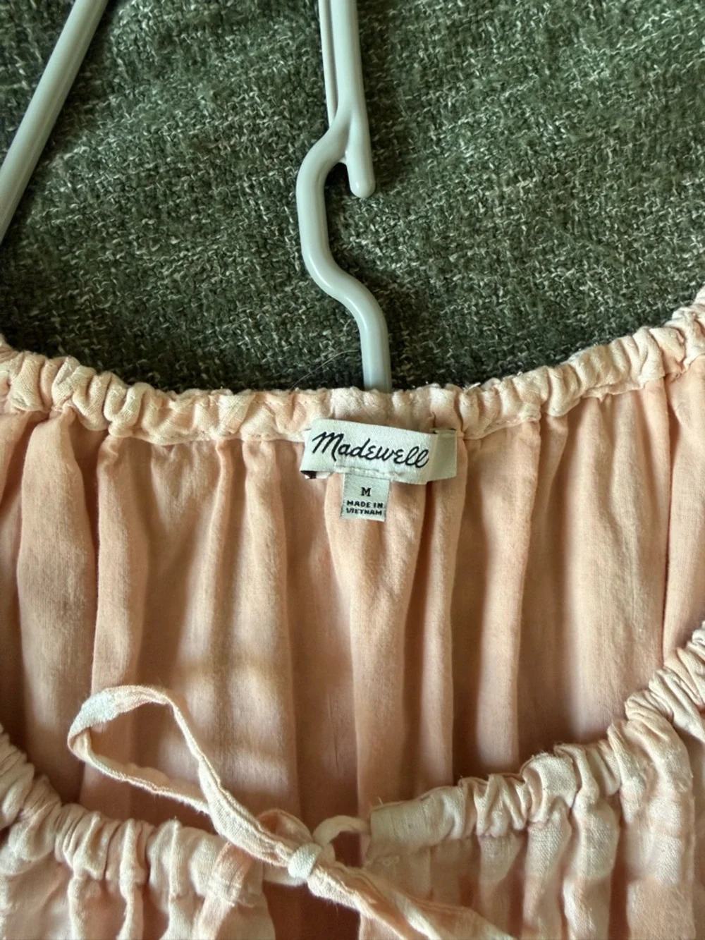 Madewell Sophia Midi Dress in Seersucker Check - Picture 4 of 10